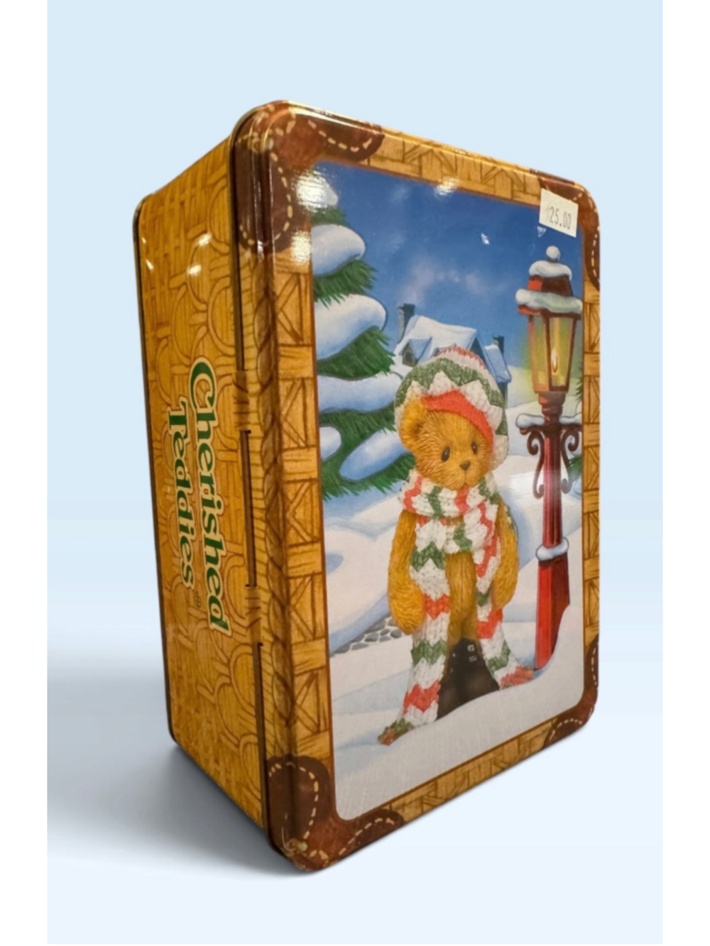 Cherished Teddies Holiday Collectible Tin Gift Set 784974